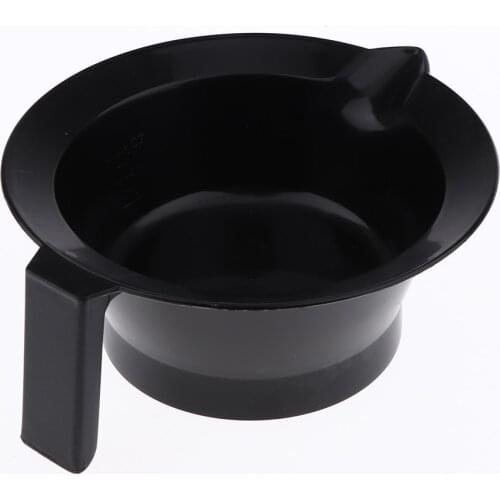 23pcs Hair Dyeing Brushes Comb Clips Bowl Clamps Highlighting Tool Kit Black