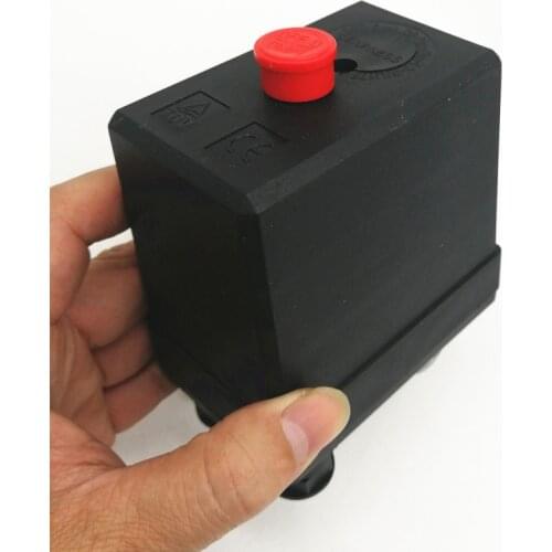 4ports 3-phase 380/400V Heavy Duty Air Compressor 20A 500V Pressure Switch Control Valve Air Compressor Pressure Switch Control