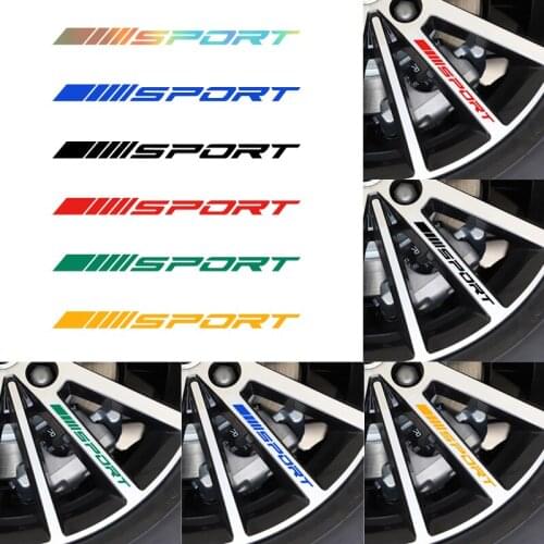 4pcs Car Rims Wheel Hub Stickers reflective decorative stickers for JEEP renegade wrangler jk compass wrangler car Accessories