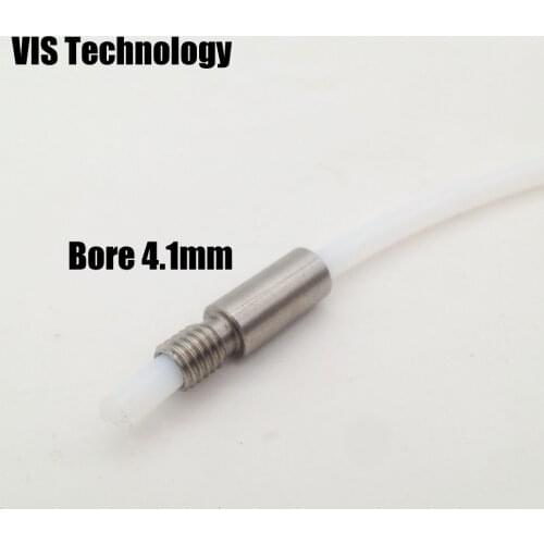 4pcs/lot V6 Dual Extruder Throat heat break throat for V6 Dual Head Dual Extruder Head Rradiator