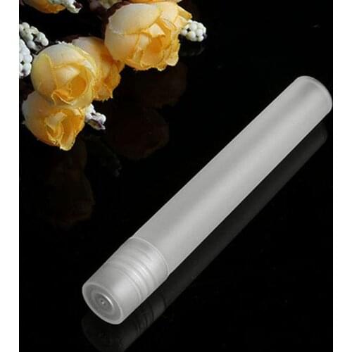 5ml/10ml Empty Plastic Roll On Stainless Steel Roller Ball Liquids Essential Oil Perfume Bottle Refillable Bottles
