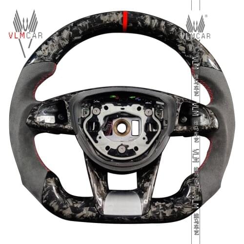 Private custom carbon fiber steering wheel for C-class W205 / CLA W117/GLA /CLA