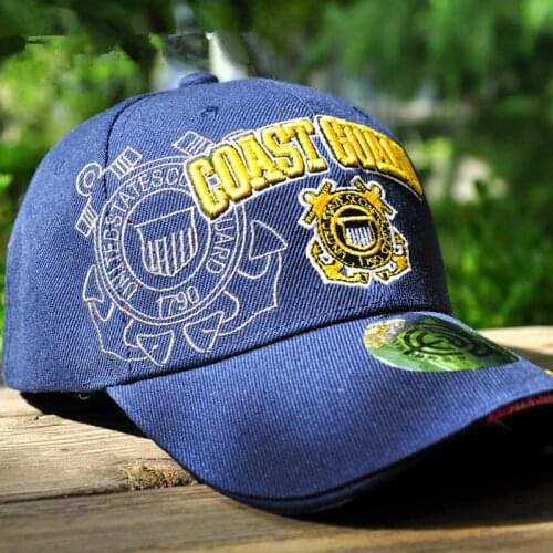 2019 new COAST GUARD Embroidered Baseball Cap Coast Guard Battle hat 100%cotton sun caps hip hop fashion dad hats