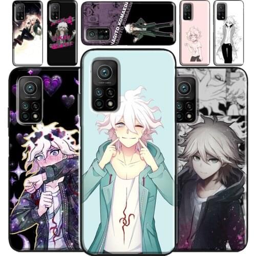 Nagito Komaeda Anime For Xiaomi Mi 11 Case Cover Note 10 Lite 10T Phone Cover For Poco X3 Pro M3 F1 F2 F3 Case