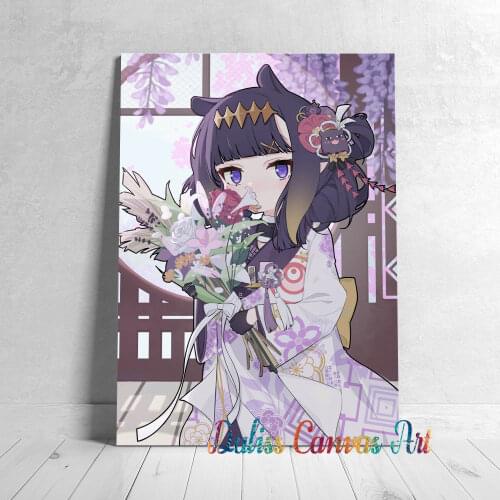 Canvas Anime Hololive NINOMAE INANIS Pictures Home Decoration Paintings Poster HD Prints Wall Art Modular Living Room Framed