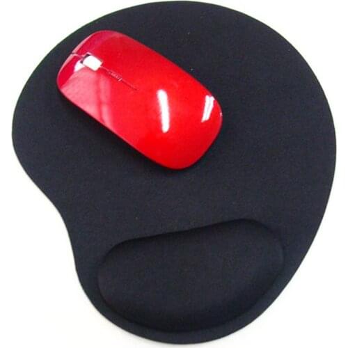 NEW Fashion Comfort Wrist Support Mouse Pad Computer PC Laptop Non-slip Rubber Desk Mice Mat For Game