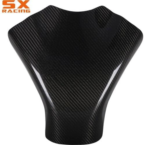 Motorcycle Carbon Fiber Gas Fuel Tank Cover Guard Protector For SUZUKI GSXR600 GSXR750 GSXR 600 GSXR 750 2008 2009 2010