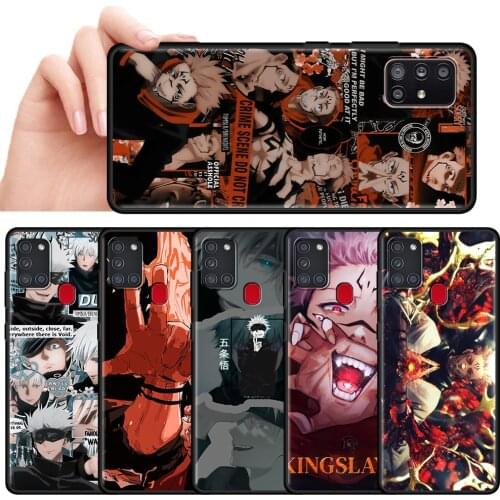 Anime Jujutsu Kaisen Soft Case For Samsung Galaxy A51 A21s A71 5G A12 A50 A31 A52 A41 A32 A02 A11 A72 A42 Silicone Phone Cover