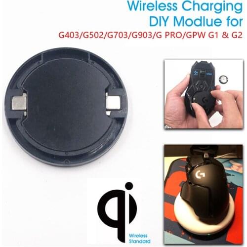 Logitech Mouse Wireless Charging Module Base For Logitech G 403 502 703 903 G Pro Wireless GPW