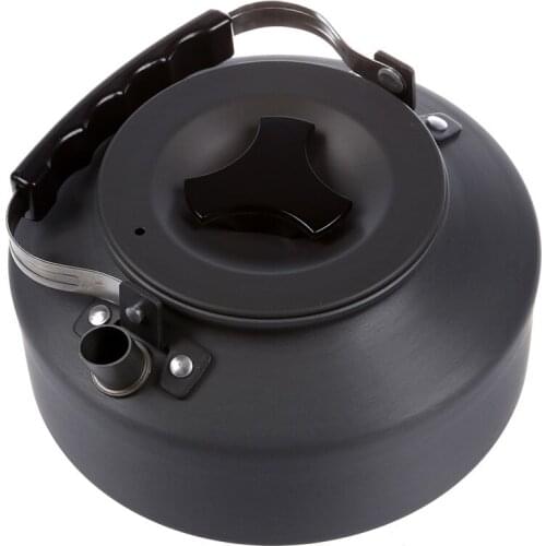 1.1L Portable Ultra-light Outdoor Hiking Camping Picnic Water Kettle Teapot Coffee Pot Anodised Aluminum Water Pot