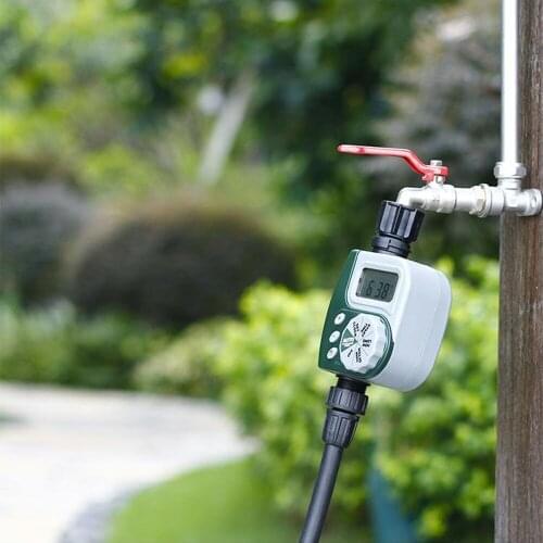Garden Irrigation System Timer Garden Battery Water Timer Digital Programmable Irrigation System Weatherproof Garden Tool EU/US