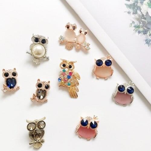 Owl Brooch Fashion Day Korean Accessories Cute All-match Temperament Coat Decorations Animal Brooch Pin Female