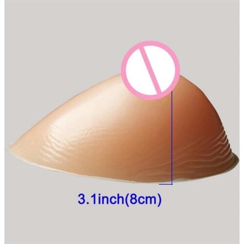 Women Fashion 1000g Sexy Artificial Silicone Breast Forms False Breast for Crossdresser Transvestite Fake Boobs Implant Enhancer