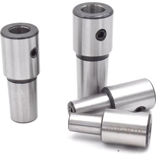1pcs collet chuck connecter B18 B16 B12 B10 adapter arbor with inner hole 5 6 8 10 12 14 16 19 mm for CNC machine drilling lathe