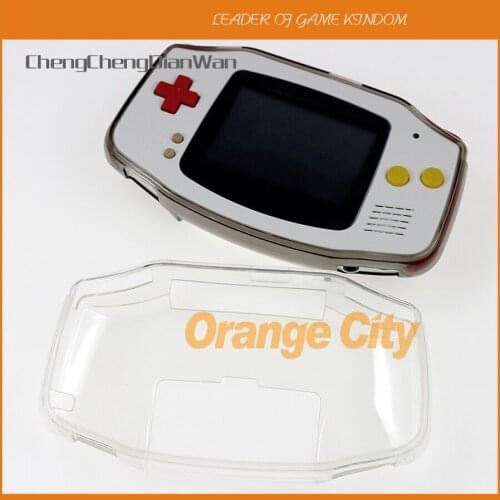 1PC TPU clear protective case cover shell for GBA transparent tpu cover for GameBoy Advance GBA game console