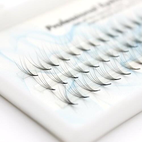 5D Cluster Eyelashes Extensions Individual Wave Eyelash 0.07mm Natural Faux Mink Black Soft False Eye Lashes Beauty Makeup