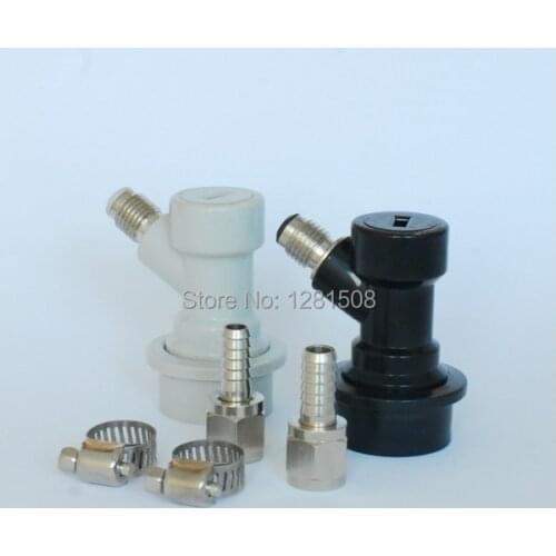 Free shipping1 Pair Ball Lock Becker Homebrew Keg Tap MFL Coupler Set - Home Brew, Homebrew Kegging