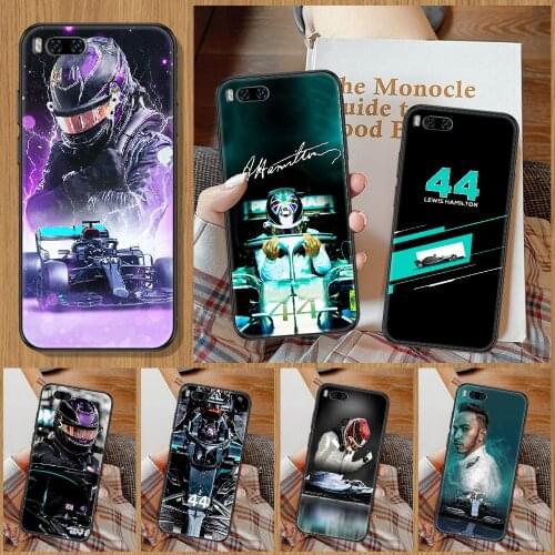 F1 Lewis Hamilton 44 Phone Case For Xiaomi Mi Note 8 9 10 11 9T 10T A3 Lite Pro Ultra black 3D coque trend prime luxury funda