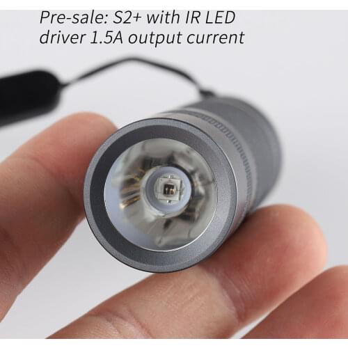 [Pre-sale]Convoy S2+ with IR LED,infrared 850nm 940nm