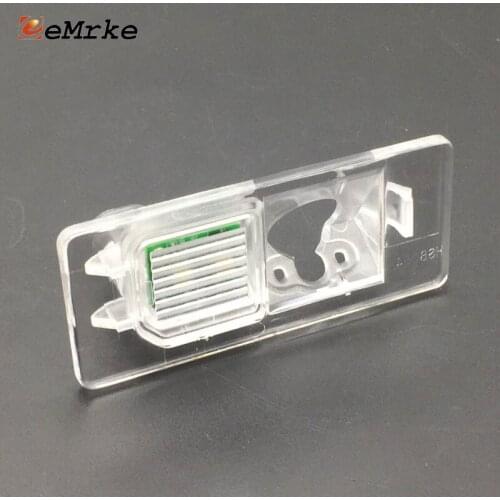 EEMRKE DIY Car Camera Bracket Replace License Number Plate Lights Housing for Land Rover Discovery 5 / Discovery Sport