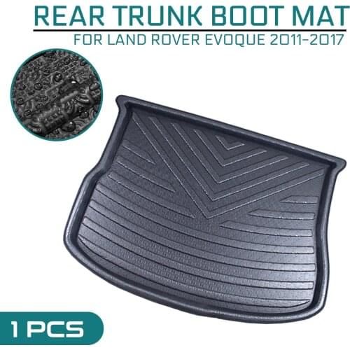 Car Floor Mat Carpet Rear Trunk Anti-mud Cover For Land Rover Evoque 2011 2012 2013 2014 2015-2017