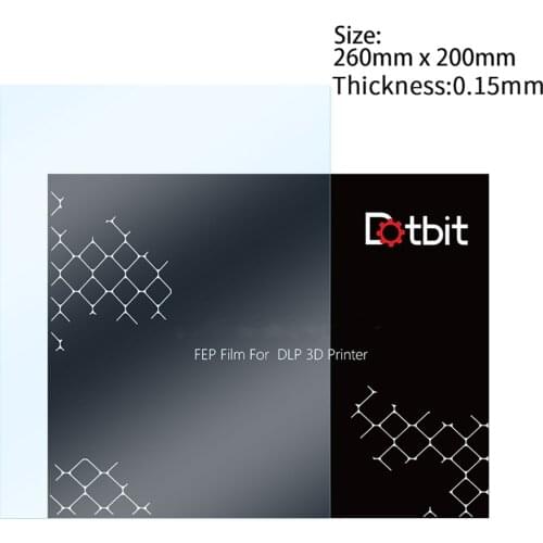 FEP Film For ANYCUBIC Photon Mono X For Elegoo Saturn 260*200mm UV DLP LCD Resin 3D Printers 0.15mm Release Films Printer Parts