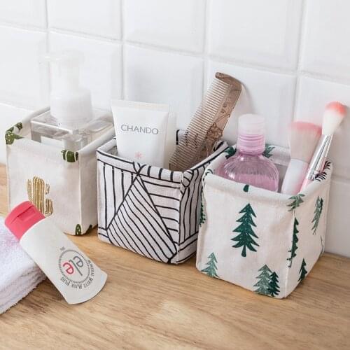 Christmas tree Desktop Storage Box Waterproof Toy Sundries Storage Basket Cosmetic Underware Storage Organizer Office Stationery