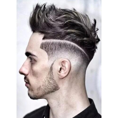 Vintage Hairdresser Men Hairstyle Beard Posters Kraft Paper Interior Painting Restoring Wall Sticker Barber shop Home Decoration