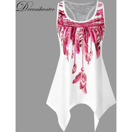 ZMHTDREAMHUNTER Women's T-shirts With Print