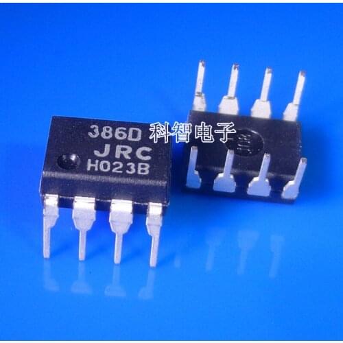 10pcs/lot 100% New&original NJM386D JRC 386D DIP8