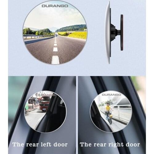 HD mirror 304 stainless steel Car 360 Degree Rearview Mirror Blind Spot Mirror Car Accessorie for Dodge Durango 2012 2015-2020