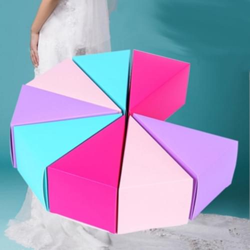 Paper gift box cardboard DIY cookies/candy decorations craft wedding favors guests birthday party Event baby shower small B02