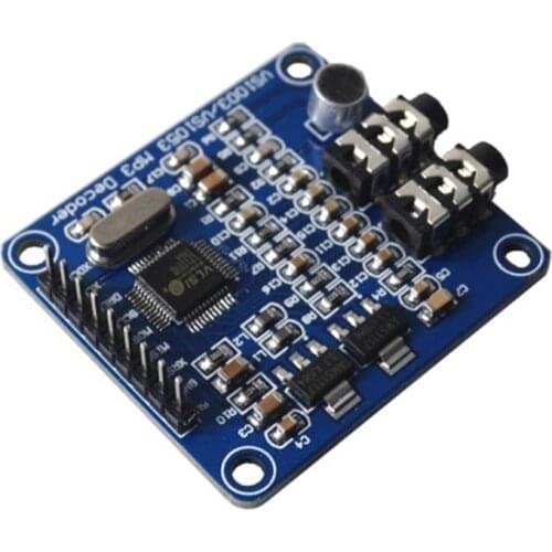 Hot VS1003B VS1053 MP3 Decoding Module Development Board VS1053B VS1053 IC Onboard Recording Function SPI Interface