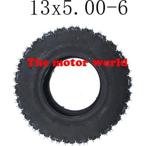 Good Reputation 13x5.00-6 Tubeless Tyre Fits for ATV QUAD Bike Gokart Scooter Mini Buggy Mower Snow Plow Tires