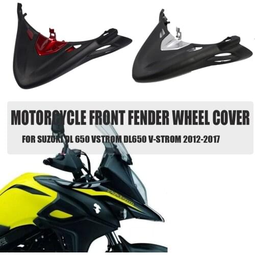 Motorcycle Beak Nose Cone Extension Front Fender Fairing Winglets For 2013-2017 Suzuki DL Vstrom 650 DL650 V-strom Vstrom650 V-s