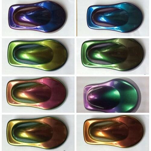Colorful chrome pigment powder mirror powder,chameleon mirror pigment used in nail,paint many color to choose