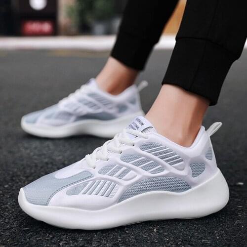 New Arrival Hot Style Men Running Shoes Lace Up Breathable Comfortable Sneakers Outdoor Walking Footwear Male Leisure Sneakers