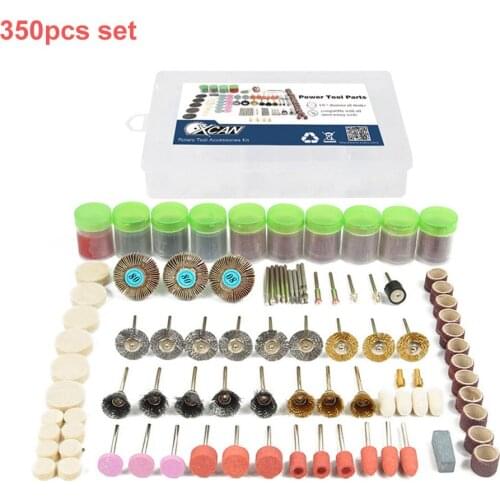 350pcs/lot 340pcs/lot Carving Rotary Tool Drill Bit Set Mini Drill Accessories Engraving Grinding Polishing Abrasive Tools