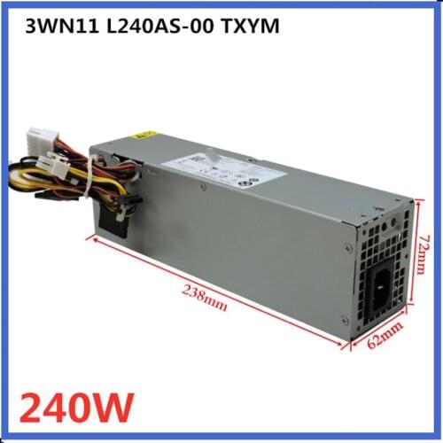New PSU For Dell OptiPlex 390 790 990 3010 7010 9010 SFF Power Supply 3WN11 L240AS-00 TXYM