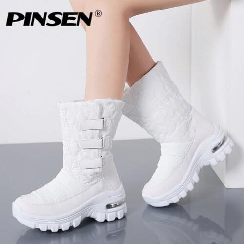Зимние сапоги Pinsen China At AliExpress