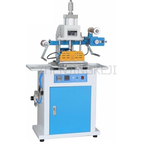 Pneumatics Hot Stamping Machine DIY Gilding Tools Leather Wallet Invitation Vertical Commercial Bronzing Processing Equipment
