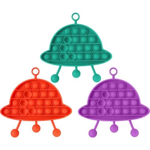 Push Bubble Sensory Toy Autism Special Needs Stress Reliever Helps Relieve Stress And Increase Focus Soft Squeeze Kid Toys Game