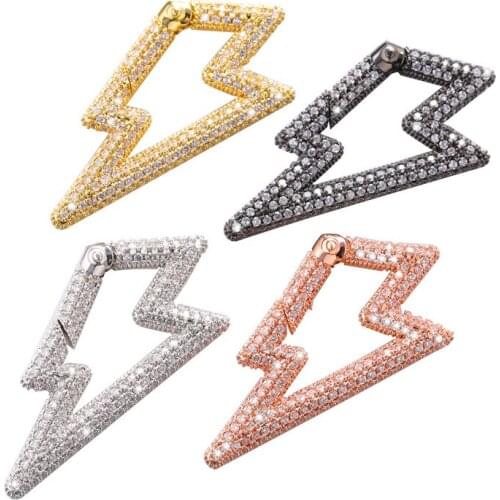 DIY Jewelry Findings Spiral Clasp Supplies Metal Screw clasps for bracelets Hanging Chains Pendant Necklace Jewelry Making