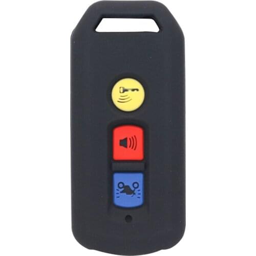 20 Pcs Motorcycle Remote Control Key Silicone Protective Cover PCX150 3 Button Key Protective Shell Prevents Scratches