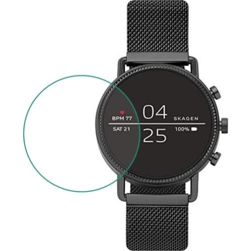 Ultra Clear Watch Tempered Glass Protective Film Guard For Skagen Falster 2 Smartwatch Toughened Display Screen Protector Cover