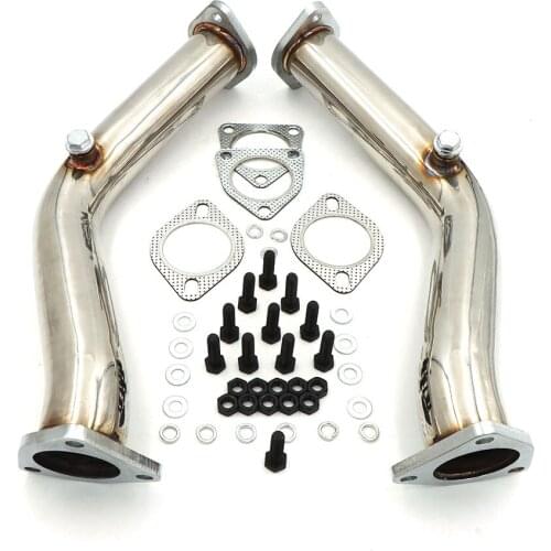 Exhaust Testpipe Test Pipe Downpipe DeCat for 2003-2006 350Z G35 FX35 VQ35DE 3.5L V6