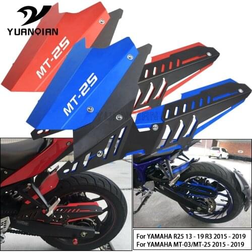 YZFR3 R25 YZFR25 Motorcycle Rear Fender Wheel Hugger Mudguard Splash Guard For For YAMAHA MT03 MT25 MT03 25 2015-2019 2016 2017