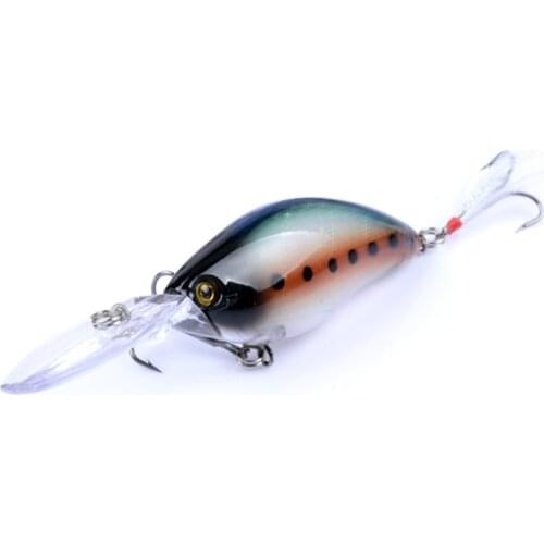 1Pcs Crank Fishing Lure 11cm 18g Trout Bass Artificial Plastic Hard Bait Crankbait Wobbler 3D Eyes Sea Trolling Pesca Tackle