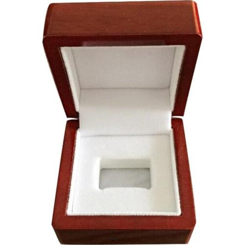 4Pc Sports Men Women Fans Championship Big Heavy Ring Display Showcase Mini Size