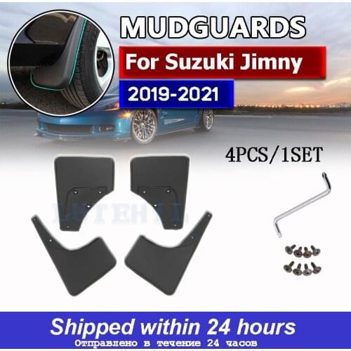 Car Mud Flaps For Suzuki Jimny 2019-2020 Mudflaps Splash Guards Front Rear Fender Mudguards